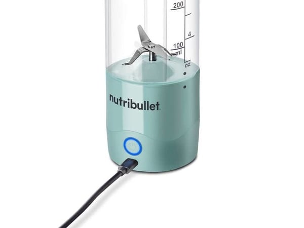 NutriBullet Kannettava, Sports Blender, 0,475 L, Pulssitoiminto, Jään murskaus, Sininen
