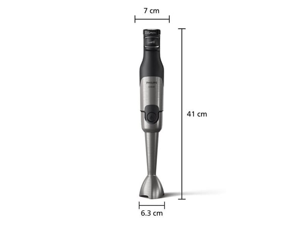 Philips 5000 series Stavmikser HR2681/00, Stav Mikser, Pulsfunksjon, 1,2 m, 1200 W, Svart, Rustfritt stål