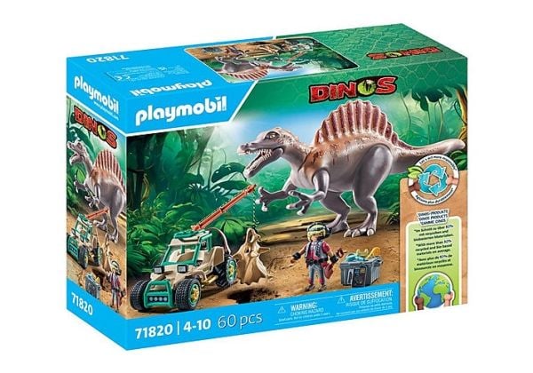 Playmobil Dinos 71820, Action/ Eventyr, 4 år, Flerfarget, Plast