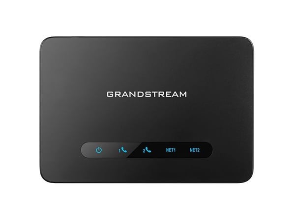 Grandstream HT812 V2 - VoIP-telefonadapter - 2 portar - 1GbE