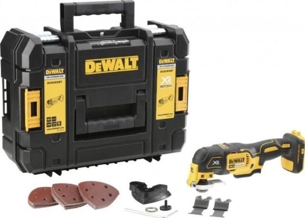 DeWALT DCS355NT, Liukupää, Tallenna, Lajittele, Gul, 20000 OPM, Akkukone, Litium-Ion (Li-Ion), 310 mm - SOLO