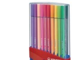 STABILO Pen 68 Mini, Flerfarget, 1 mm, Flerfarget, Tyskland, 35 mm, 110 mm