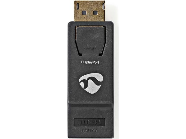 Nedis CCBW37915AT, DisplayPort Male, HDMI Male, Antrasitt Nedis CCBW37915AT, DisplayPort Male, HDMI Male, Antrasitt