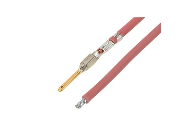 Molex krympskontakt med flätad ledare 216303-2226, 1 st Bulk