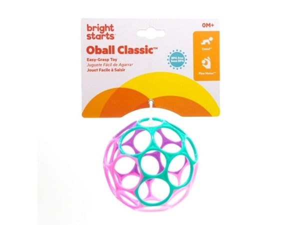 Oball Classic, Gutt/Jente, 0 måned(er), Rosa, Lilla, Turkis