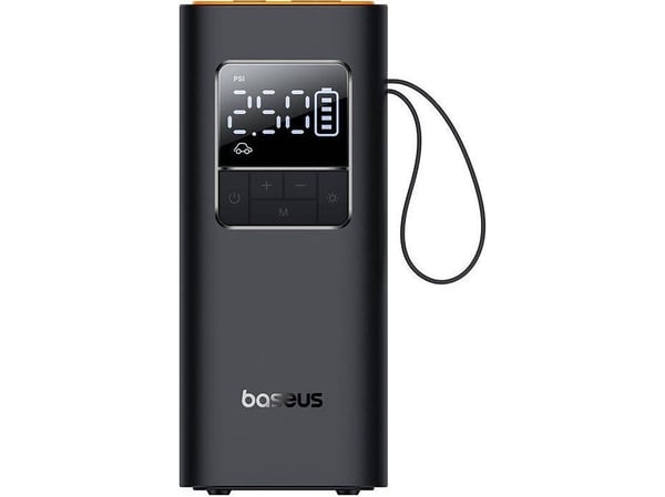 Baseus BS-CG016, Sykkel, Bil, Gummibåt, 2,8 stang, 30 - 90 psi, Batteri, 5 V, 2 A