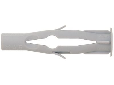Fischer FU 8 x 40, Kiinnitystulppa, Tiili, Betoni, Foam concrete, Nailon, Harmaa, 8 mm, 4 cm
