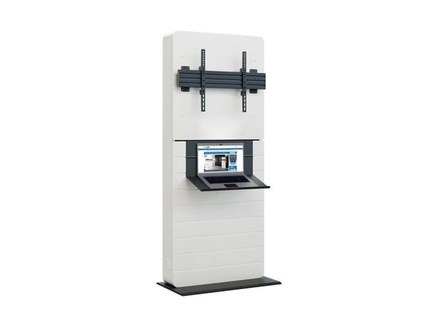 HAGOR CON-Line - Monteringskomponent (notebookholder) - svart - gulvstativmonterbar