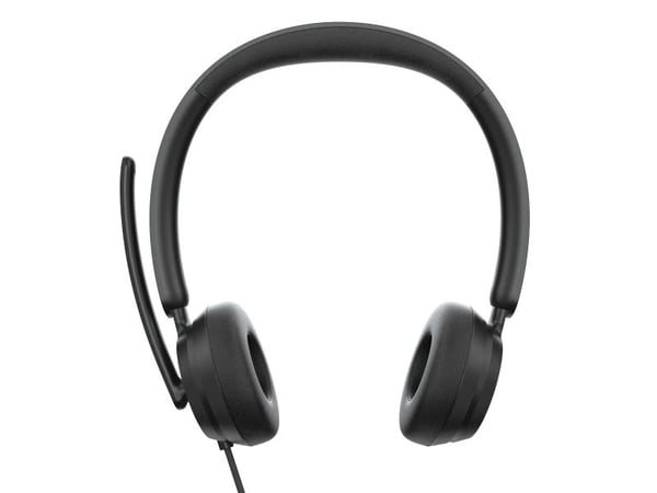 Incase Designed by Microsoft Modern USB-C Headset, Koblet med ledninger (ikke trådløs), Kontor/kundesenter, Hodesett, Sort