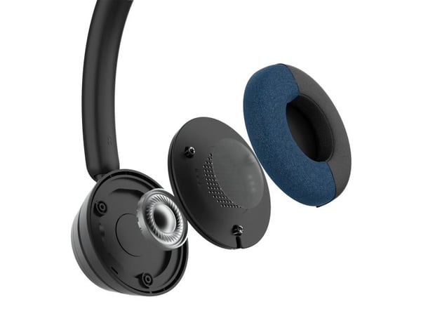 Incase Designed by Microsoft Modern USB-C Headset, Koblet med ledninger (ikke trådløs), Kontor/kundesenter, Hodesett, Sort