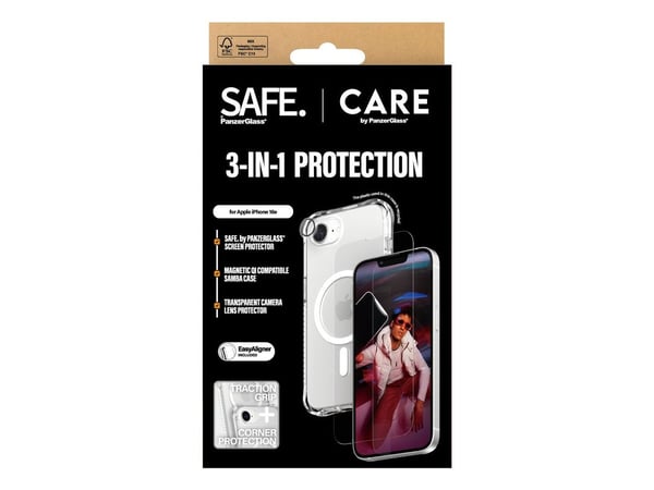 CARE by PanzerGlass - Bakdeksel for mobiltelefoner