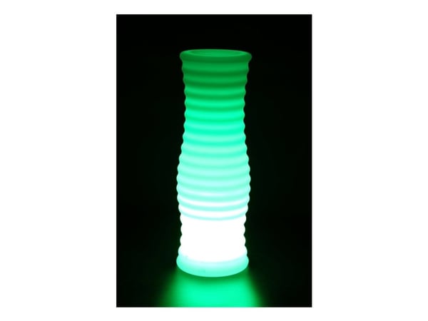 Techly Techly Flower vase med RGB LED bakgrunnsbelysning og fjernkontroll