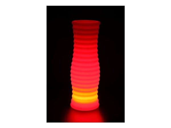 Techly Techly Flower vase med RGB LED bakgrunnsbelysning og fjernkontroll