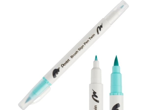 Harja Pentel Kaksipuolinen Emerald SESW30C-T134 kynä