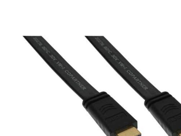 InLine 17007F, 7,5 m, HDMI-tyyppi A (vakio), HDMI-tyyppi A (vakio), Äänen paluukanava (ARC), Musta