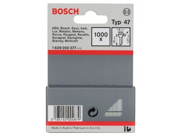 Bosch CORING SHEAR TYYPPI 47 1,8X1,27X19MM 1000 OSAA
