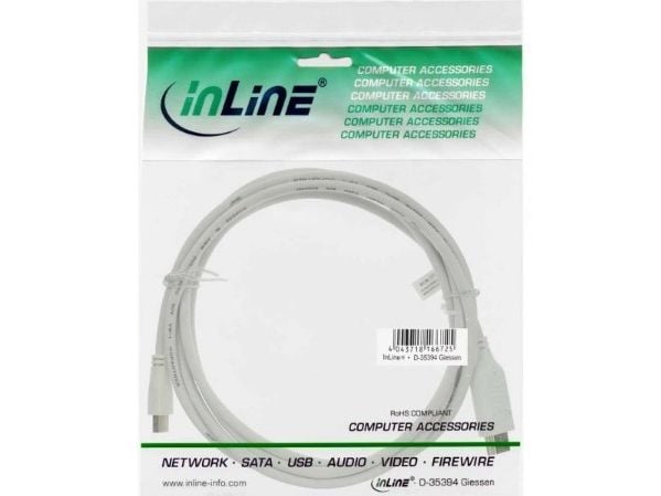 InLine 17176I, 1,5 m, Mini DisplayPort, HDMI, Hankjønn, Hankjønn, 2560 x 1600 piksler