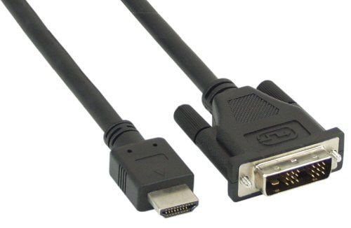 InLine HDMI - DVI-D 1 m musta (17661E)