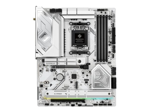 Asrock B850 Steel Legend WiFi, AMD, Socket AM5, AMD Ryzen 7000-serien, AMD Ryzen 8000-serien, AMD Ryzen 9000-serien, Socket AM5, DDR5-SDRAM, 256 GB