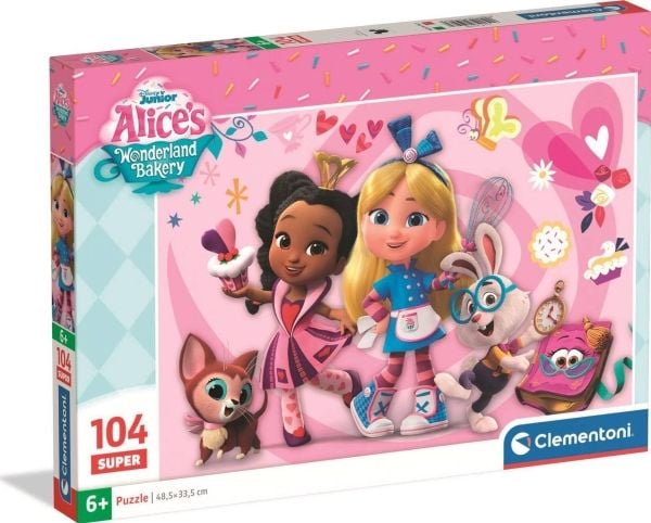 Clementoni Puzzle Super Alice's Magical Confectionery 104 deler (25046)