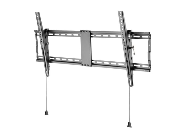DELTACO Office ARM-0205 - Heavy Duty - brakett - sammenleggbar - for LCD TV / kurvet LCD TV - stål - matt svart - skjermstørrelse: 43"-90" - veggmo...