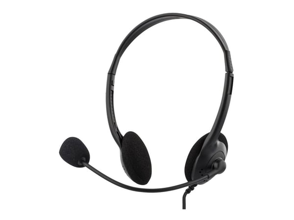 DELTACO HL-2 - Headset - på örat - kabelansluten