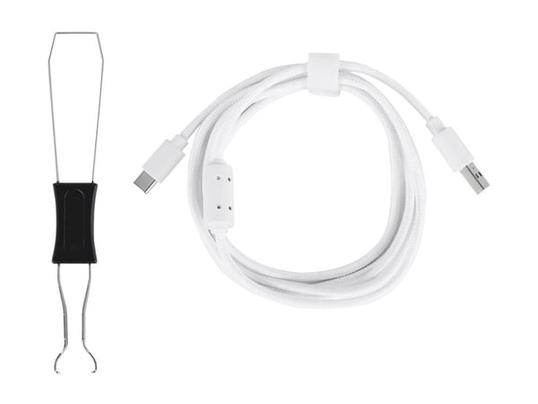 DELTACO GAMING DK460 - Tastatur - hot swappable switches - 65% - bakgrunnsbelyst - USB - QWERTY - USA - tastsvitsj: KTT - gjennomsiktig