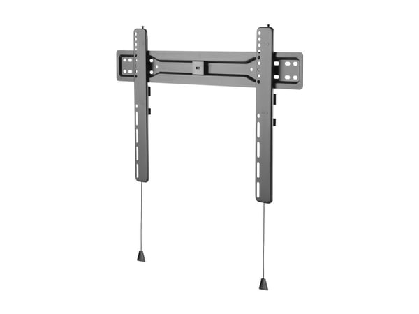 DELTACO Office ARM-0151 - Ultra-Slim - brakett - fast - for LCD TV / kurvet LCD TV - plastikk, stål - matt svart - skjermstørrelse: 37"-70" - veggm...