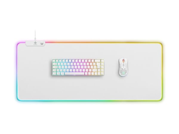 DELTACO Gaming GAM-079-W - Musematte - 5 V - hvit