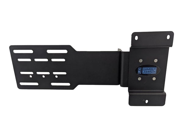 Gamber-Johnson - Monteringssett (AMPS-adapterplate, dokk/holder-monteringsbrakett) - pivoting - for skanner - kan monteres på gaffeltruck - for Zeb...