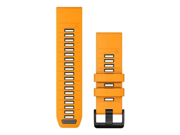 Garmin QuickFit-Armband 26 mm Silikon Spark Orange/Graphit (010-13393-01)