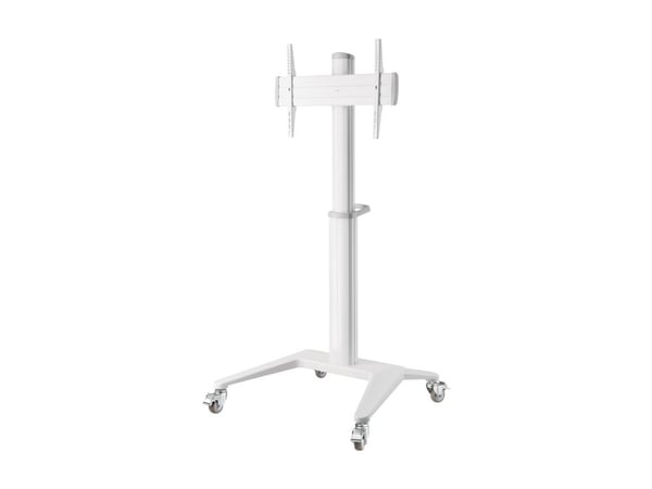 DELTACO ARM-0452 - Office - vogn - for LCD-skjerm - hvit - skjermstørrelse: 37"-70"