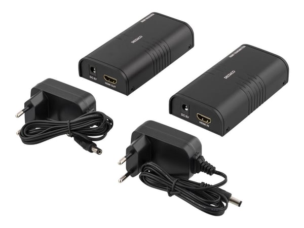DELTACO HDMI-221 - Video/lyd-forlenger - opp til 120 m