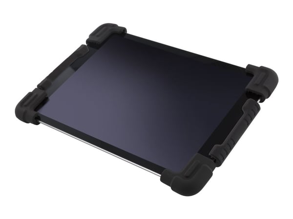 DELTACO TPF-1302 - Bakdeksel for nettbrett - silikongummi - svart - 8"