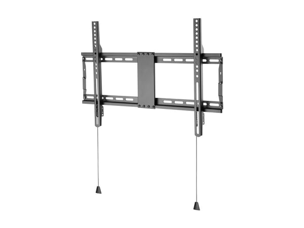 DELTACO Office ARM-0201 - Heavy Duty - brakett - sammenleggbar - for LCD TV / kurvet LCD TV - stål - matt svart - skjermstørrelse: 37"-80" - veggmo...