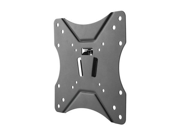 DELTACO Office ARM-0101 - Brakett - Ultra-Slim - for LCD-skjerm - svart - skjermstørrelse: 23"-42" - veggmonterbar