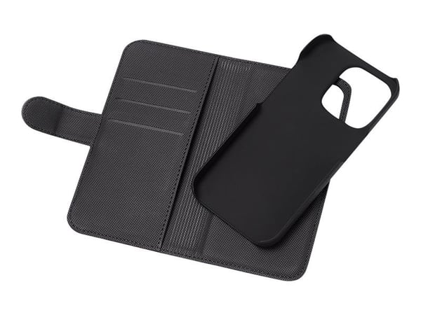 Deltaco MCASE-WIP1467, Lompakkokotelo, Apple, iPhone 14 Plus, 17 cm (6.7"), Musta