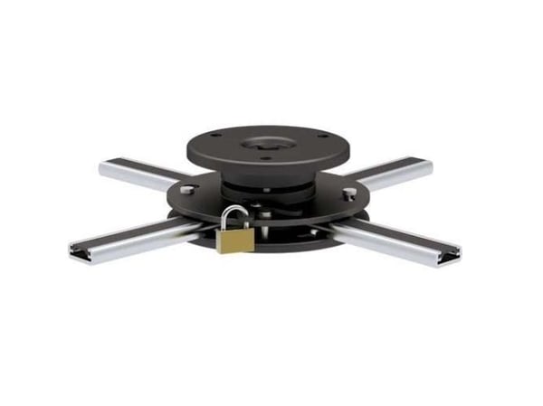 InLine 4043718172375, Tak/Vegg, 20 kg, Svart, Aluminium, Stål, 0 - 360°, 360°