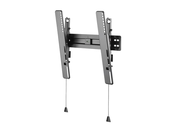 DELTACO Office ARM-0152 - Ultra-Slim - brakett - tipping - for LCD TV / kurvet LCD TV - plastikk, stål - matt svart - skjermstørrelse: 32"-55" - ve...