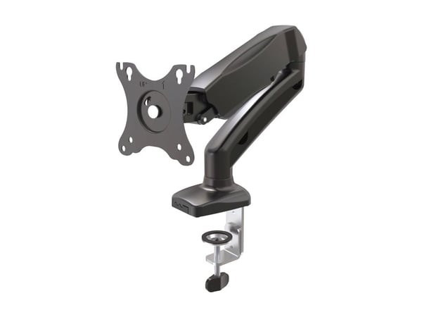 DELTACO ARM-534 - Monteringssett - for LCD-skjerm - svart - skjermstørrelse: 13"-27" - skrivebordsmonterbar