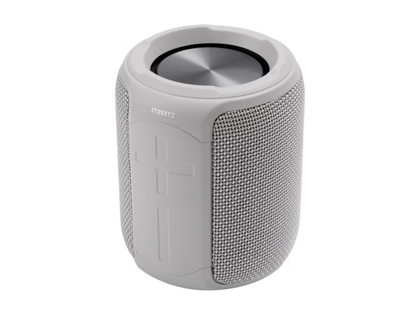 STREETZ CM766 - Høyttaler - for bærbar bruk - trådløs - Bluetooth - 10 watt - grå