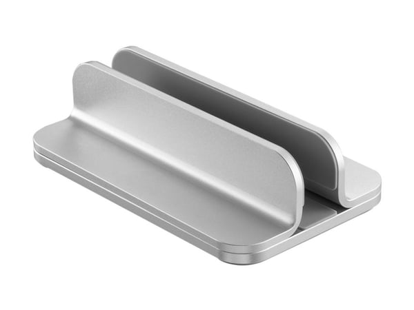 DELTACO Office ARM-0532 - Stativ - for notebook/nettbrett - sandblåst anodisert aluminium, plastikk - sølv - skjermstørrelse: 11"-17" - skrivebord