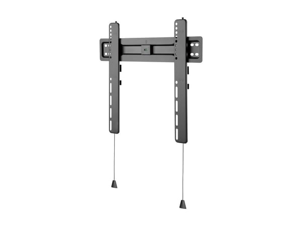 DELTACO Office ARM-0150 - Ultra-Slim - brakett - fast - for LCD TV / kurvet LCD TV - plastikk, stål - matt svart - skjermstørrelse: 32"-55" - veggm...