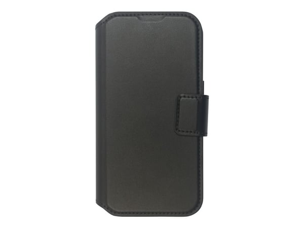 eSTUFF Infinite Milan - Lommebok for mobiltelefon - 87% recycled material - MagSafe-samsvar - polykarbonat (PC), resirkulert silikon - svart - for ...