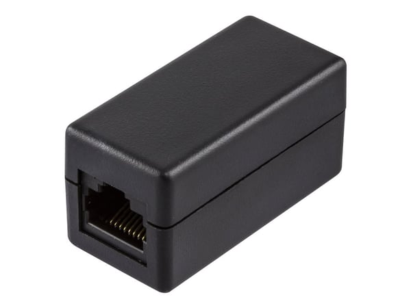 DELTACO - Verkkoliitin - RJ-45 (naaras) RJ-45 (naaras) - UTP - CAT 5