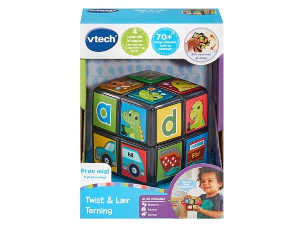 Vtech Twist & Teach Animal Cube DK
