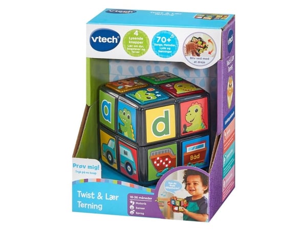 Vtech Twist & Teach Animal Cube DK
