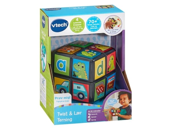 Vtech Twist & Teach Animal Cube DK