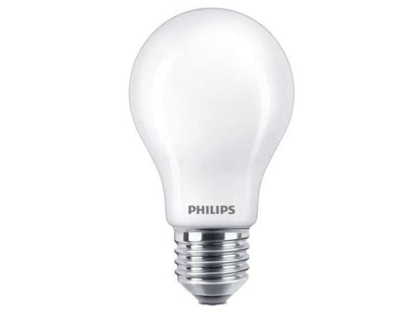 Philips LED Classic - LED-lyspære - form: A60 - mattslipt finish - E27 - 10.5 W (ekvivalent 100 W) - klasse D - varmglødslys - 2200-2700 K