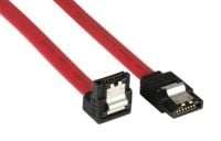 InLine 4043718163168, 0,15 m, SATA I, SATA 7-pin, SATA 7-pin, Hunkjønn/Hunkjønn, Sort, Rød